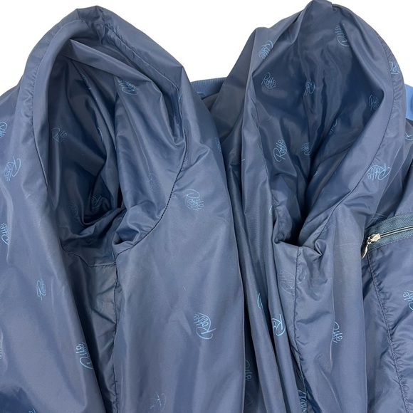 VTG 80s Roffe USA Men’s Thinsulate Red White Blue Ski Coat Size L Color Block - Picture 10 of 14